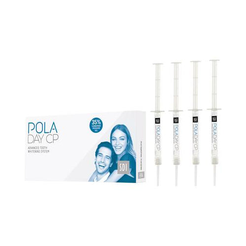 SDI 7700324 PolaDay CP + Night Tooth Whitening Take Home Kit 35% 4/Pk 1.3 Gm SDI 7700324 PolaDay CP + Night Tooth Whitening Take Home Kit 35% 4/Pk 1.3 Gm